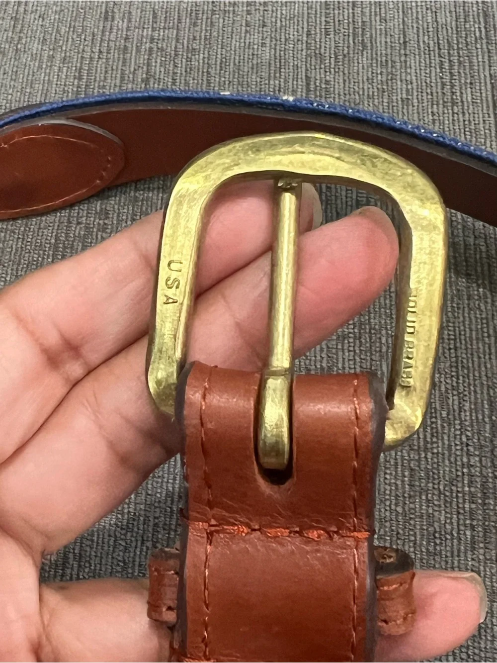 Smathers & Branson Needlepoint Belt 42